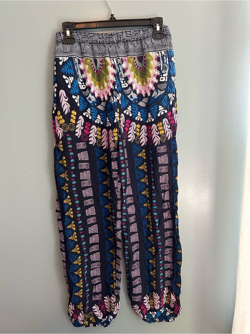 Urban Coco Boho Print Elastic Waist Joggers